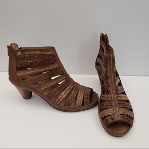 Java Leather Sandal by PIKOLINOS